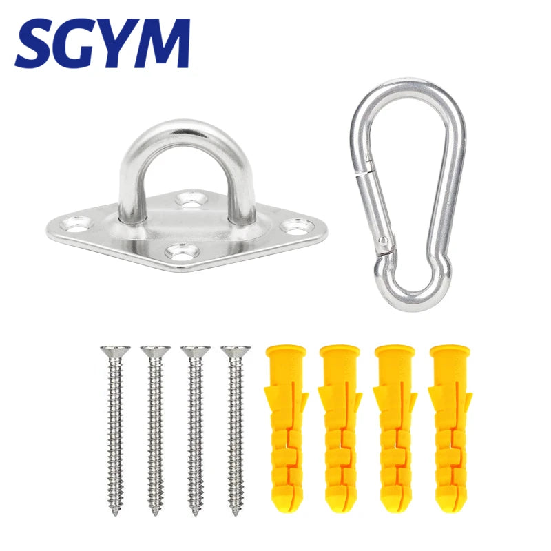 Fixation Murale pour Hamac en Inox 304, 23 Modèles de Platines, vue 29