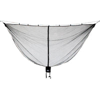 Moustiquaire pour Hamac Noire, Fermeture Double Sens, 335 x 152 cm