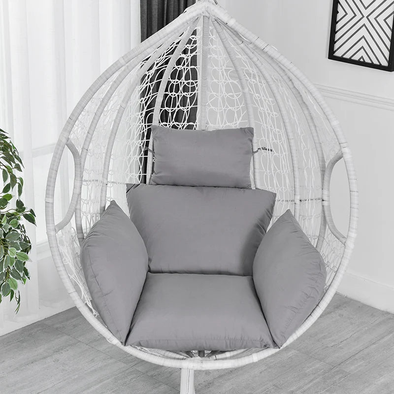 Coussin Fauteuil Suspendu 5 Pièces avec Appui-Tête, Dossier, Assise et Côtés, vue 8