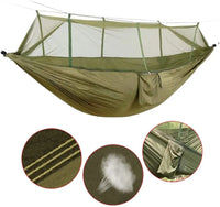Hamac 2 Places avec Moustiquaire en Tissu Parachute, 260 x 140 cm, Bâche en Option, vue 5