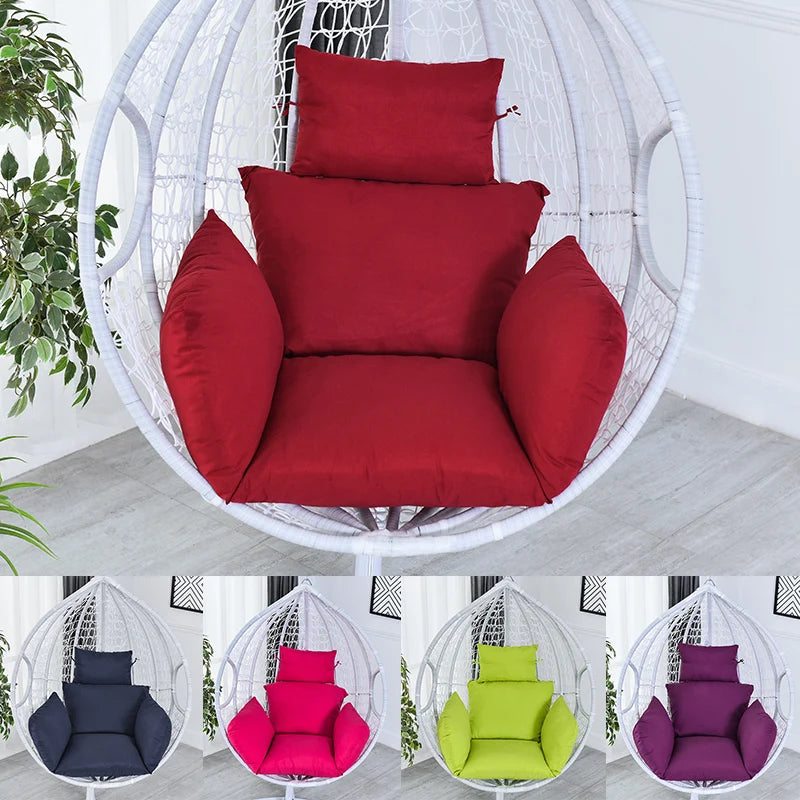 Coussin Fauteuil Suspendu 5 Pièces avec Appui-Tête, Dossier, Assise et Côtés, vue 3