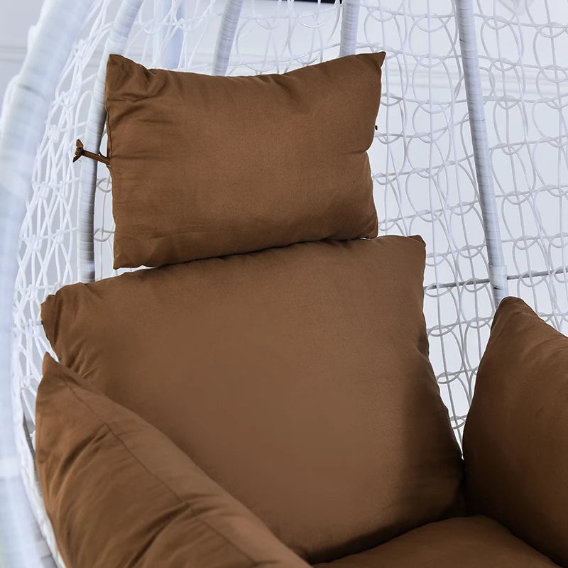 Coussin Fauteuil Suspendu 5 Pièces avec Appui-Tête, Dossier, Assise et Côtés, vue 2