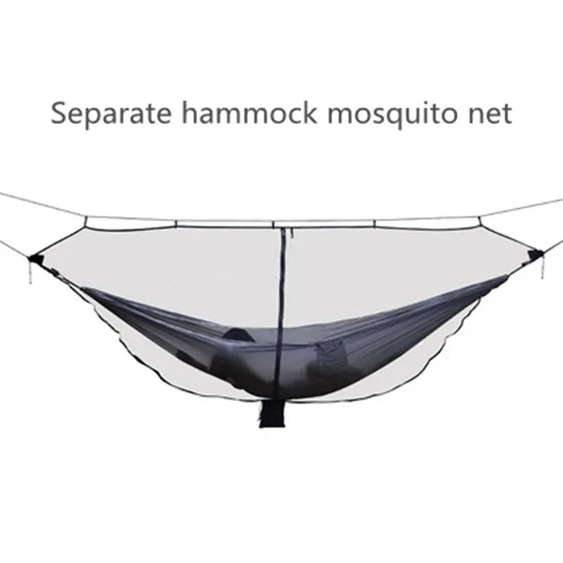 Moustiquaire pour Hamac en Nylon Noir, Séparée, 340 x 140 cm, vue 2