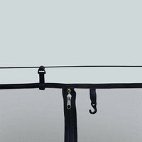 Moustiquaire pour Hamac en Nylon Noir, Séparée, 340 x 140 cm, vue 6