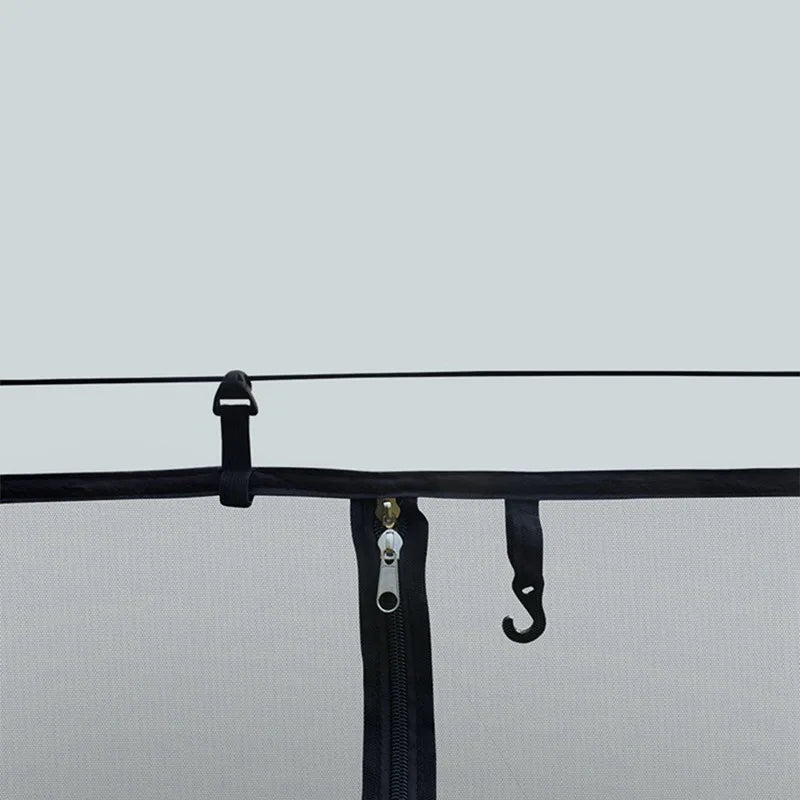 Moustiquaire pour Hamac en Nylon Noir, Séparée, 340 x 140 cm, vue 6