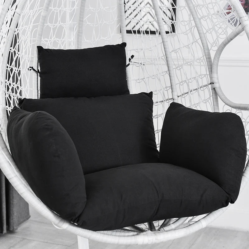 Coussin Fauteuil Suspendu 5 Pièces avec Appui-Tête, Dossier, Assise et Côtés