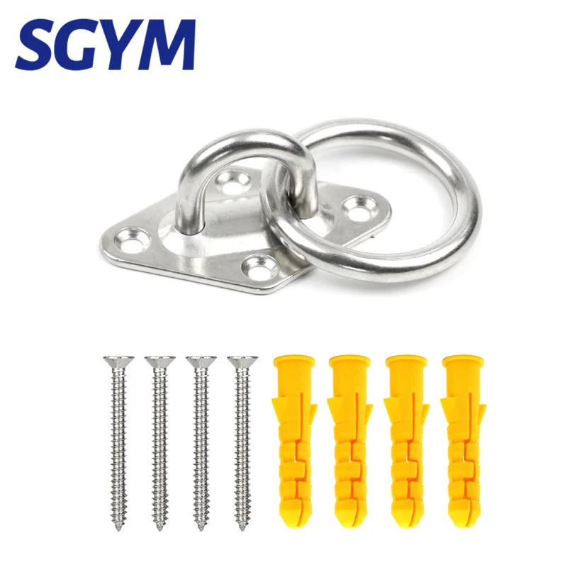 Fixation Murale pour Hamac en Inox 304, 23 Modèles de Platines, vue 16