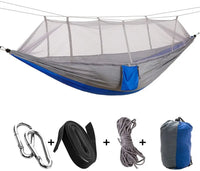 Hamac 2 Places avec Moustiquaire en Tissu Parachute, 260 x 140 cm, Bâche en Option, vue 11