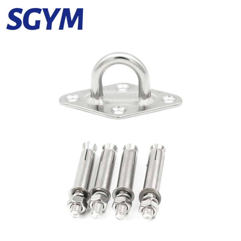 Fixation Murale pour Hamac en Inox 304, 23 Modèles de Platines, vue 24