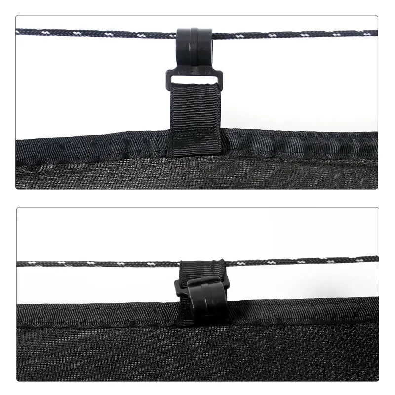 Moustiquaire pour Hamac Noire, Fermeture Double Sens, 335 x 152 cm, vue 5