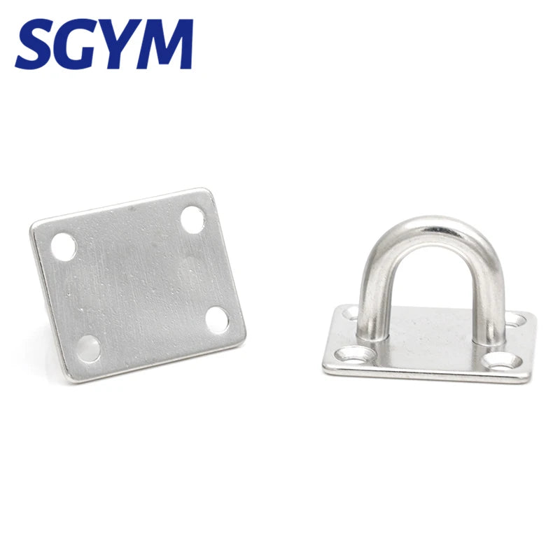 Fixation Murale pour Hamac en Inox 304, 23 Modèles de Platines, vue 3