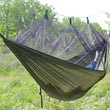 Hamac de Camping Double avec Moustiquaire, Nylon 210T, 260 x 140 cm, 3 Coloris