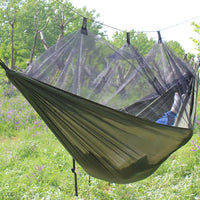 Hamac de Camping Double avec Moustiquaire, Nylon 210T, 260 x 140 cm, 3 Coloris, vue 2