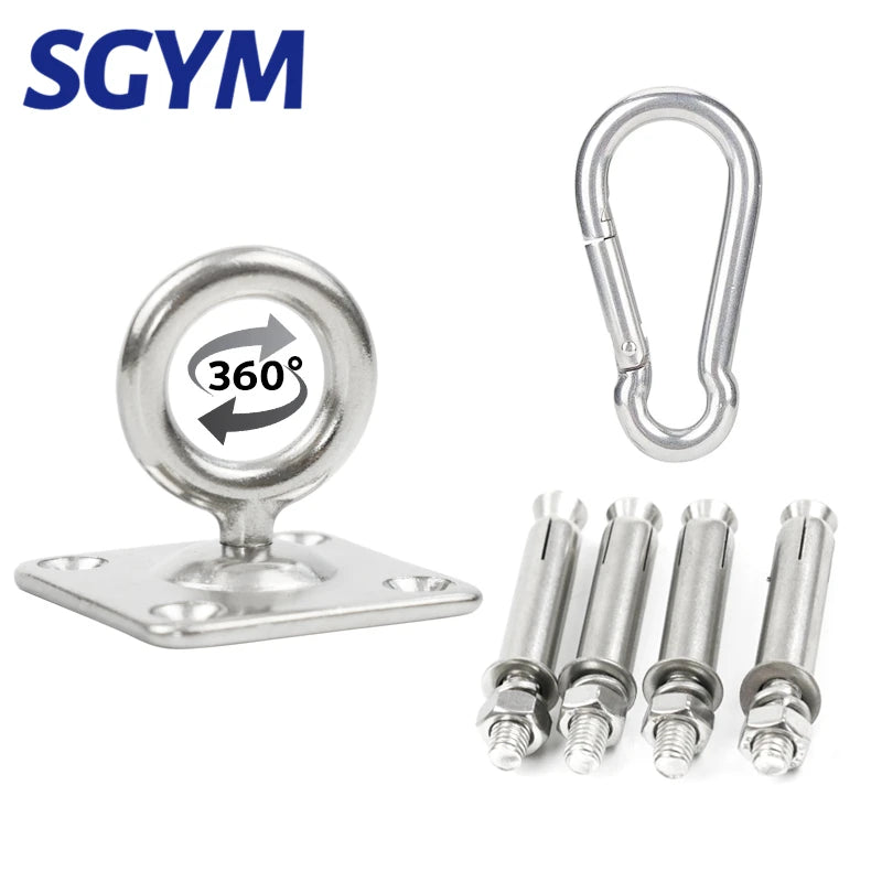 Fixation Murale pour Hamac en Inox 304, 23 Modèles de Platines, vue 20