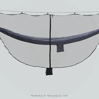 Moustiquaire pour Hamac en Nylon Noir, Séparée, 340 x 140 cm, vue 3