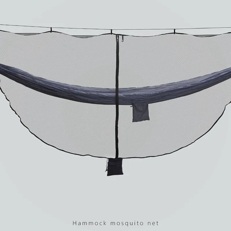 Moustiquaire pour Hamac en Nylon Noir, Séparée, 340 x 140 cm, vue 3