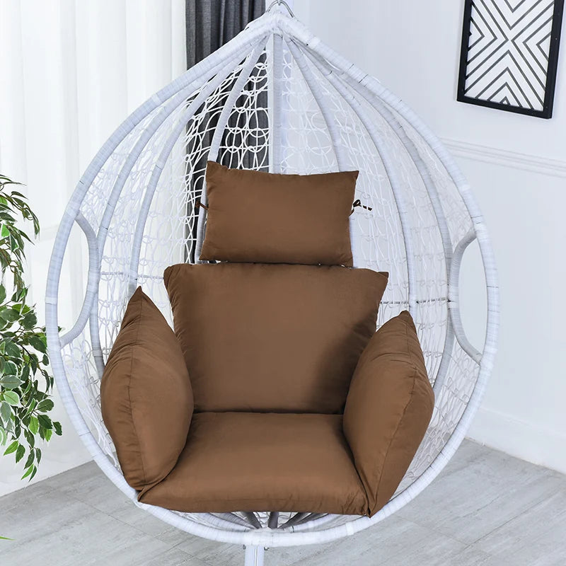 Coussin Fauteuil Suspendu 5 Pièces avec Appui-Tête, Dossier, Assise et Côtés, vue 6