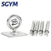Fixation Murale pour Hamac en Inox 304, 23 Modèles de Platines, vue 21