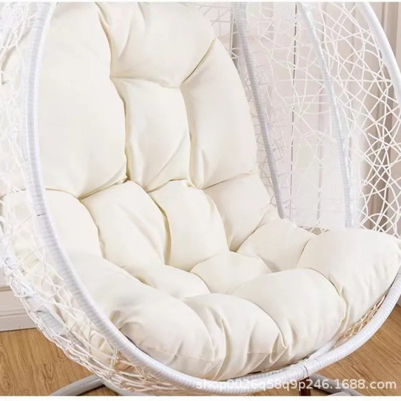 Coussin Fauteuil Œuf Épais 120 x 80 cm, Tissu Brossé, 13 Coloris, vue 15