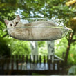 Hamac pour Chat de Fenêtre Transparent à Ventouses, 50 x 30 cm