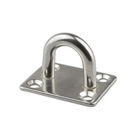 Platine à Anneau Carrée en Inox 304 pour Hamac, 4 à 8 mm, vue 3