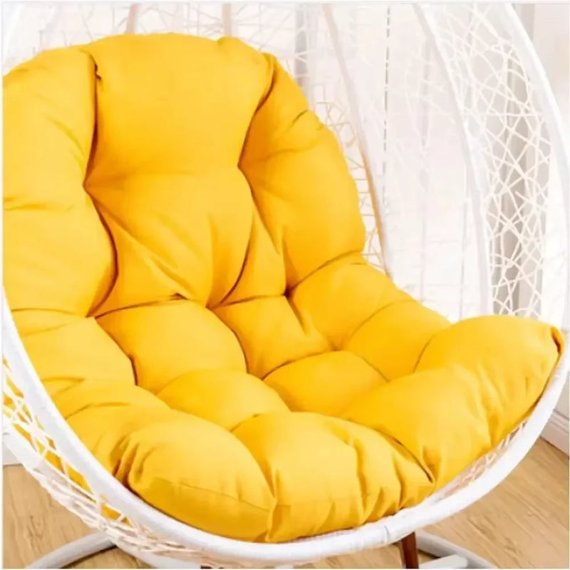 Coussin Fauteuil Œuf Épais 120 x 80 cm, Tissu Brossé, 13 Coloris, vue 4