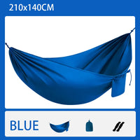 Hamac de Voyage Portable en Polyester 240T, 1 Place, 210 x 140 cm, Sac et Cordes, vue 8