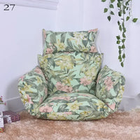 Housse de Coussin Fauteuil Œuf Suspendu avec Appui-Tête, Sans Garnissage, 32 Modèles
