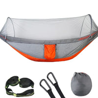 Hamac de Camping Pop-Up avec Moustiquaire, Nylon 210T, 250 x 120 cm, 8 Coloris, vue 17
