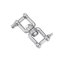 Émerillon double en inox 304 pour hamac et fauteuil suspendu, M4 à M12, vue 7
