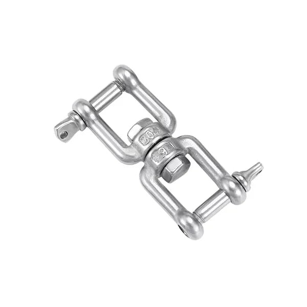 Émerillon double en inox 304 pour hamac et fauteuil suspendu, M4 à M12, vue 7