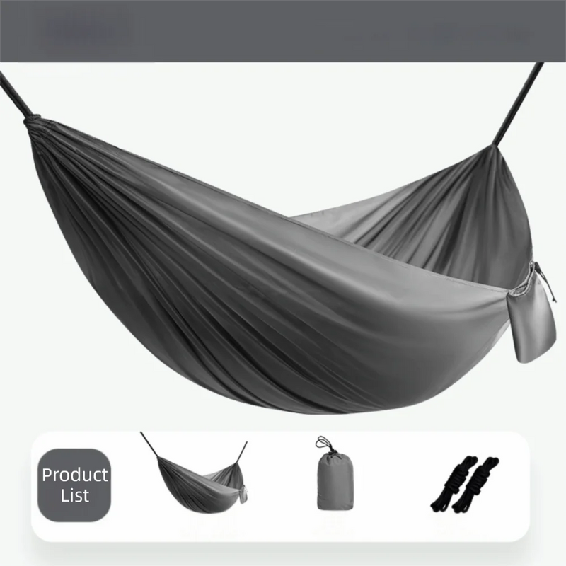 Hamac de Camping Pliable, 210 x 140 cm ou 270 x 140 cm, 7 Coloris, vue 11