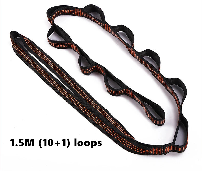 Sangle à boucles réglable pour hamac, 2,5 cm, 7 ou 11 boucles, vue 8
