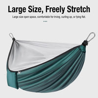 Hamac de Camping Double avec Moustiquaire Intégrée, Polyester, 270 x 140 cm, 5 Coloris, vue 5