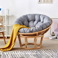 Coussin rond épais pour fauteuil suspendu, polyester
