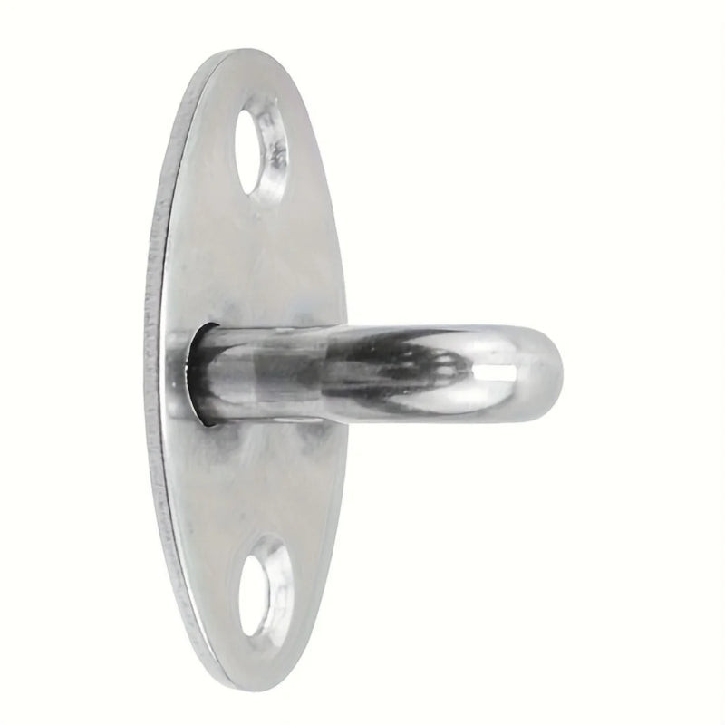 Crochet de Plafond Ovale en Inox, Lot de 5, Argenté ou Noir, vue 3