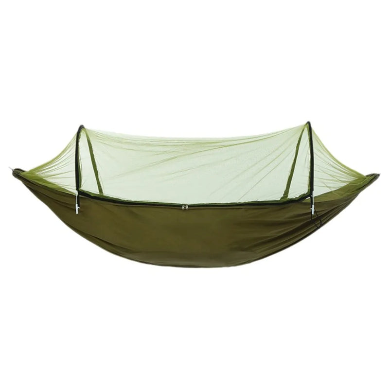 Hamac Moustiquaire de Camping en Nylon, Filet à Arceaux, 220 x 100 cm, vue 8