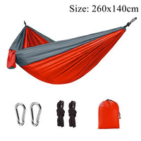 Hamac de Camping Double en Nylon, avec ou sans Moustiquaire, 260 x 140 cm, vue 9