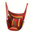 Chaise Hamac Suspendue en Toile de Coton, 14 Modèles, Cordes et Sac
