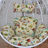Housse de Coussin Fauteuil Œuf Suspendu avec Appui-Tête, Sans Garnissage, 32 Modèles