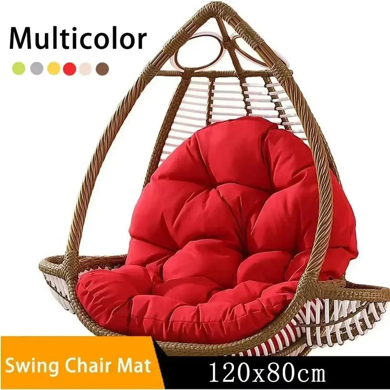 Coussin Fauteuil Œuf Épais 120 x 80 cm, Tissu Brossé, 13 Coloris, vue 3