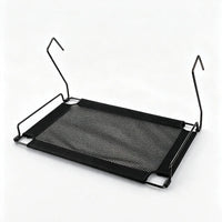 Hamac pour Chat Pliable à Accrocher au Radiateur ou au Rebord, Fer Noir et Maille, 45 x 30 cm, vue 6