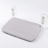 Hamac pour Chat de Fenêtre Pliable à Ventouses, Maille ou Peluche, 45 x 30 cm, vue 9