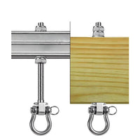 Crochet Pivotant Inox pour Hamac et Fauteuil Suspendu, avec Roulement à Aiguilles, vue 6