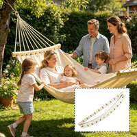 Barre d'Écartement Hamac en Bois Démontable, 40 ou 50 cm, Lot de 2, vue 2