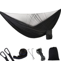 Hamac de Camping 2 en 1 avec Moustiquaire, Nylon 210T, 270 x 140 cm, vue 7