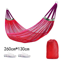 Hamac Filet à Barre en Bois ou sans Barre, Polyester, 4 Coloris, vue 11