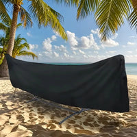 Housse de Protection pour Hamac sur Pied en Polyester Noir, 285 x 80 x 17 cm, vue 4