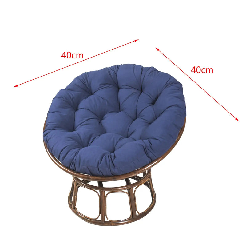 Coussin Fauteuil Suspendu Rond Épais 40 cm, Assise Capitonnée, vue 3