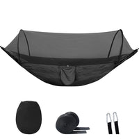 Hamac de randonnée avec moustiquaire à ouverture rapide, nylon 250 x 120 cm, vue 8